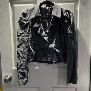 Smitten Lamb Skin Blazer